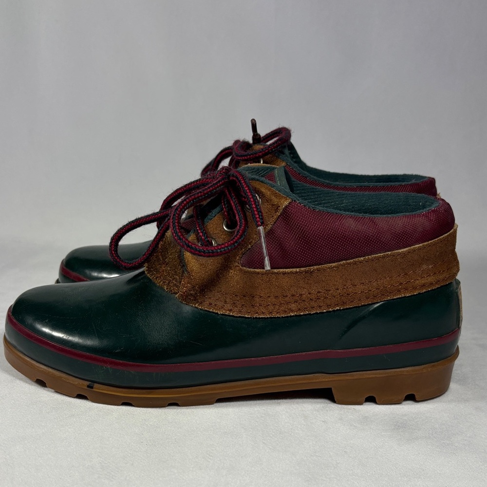 Stylish Lace-Up Duck Boots